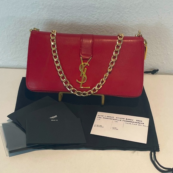 Yves Saint Laurent Handbags - AUTH Yves Saint Laurent WOC